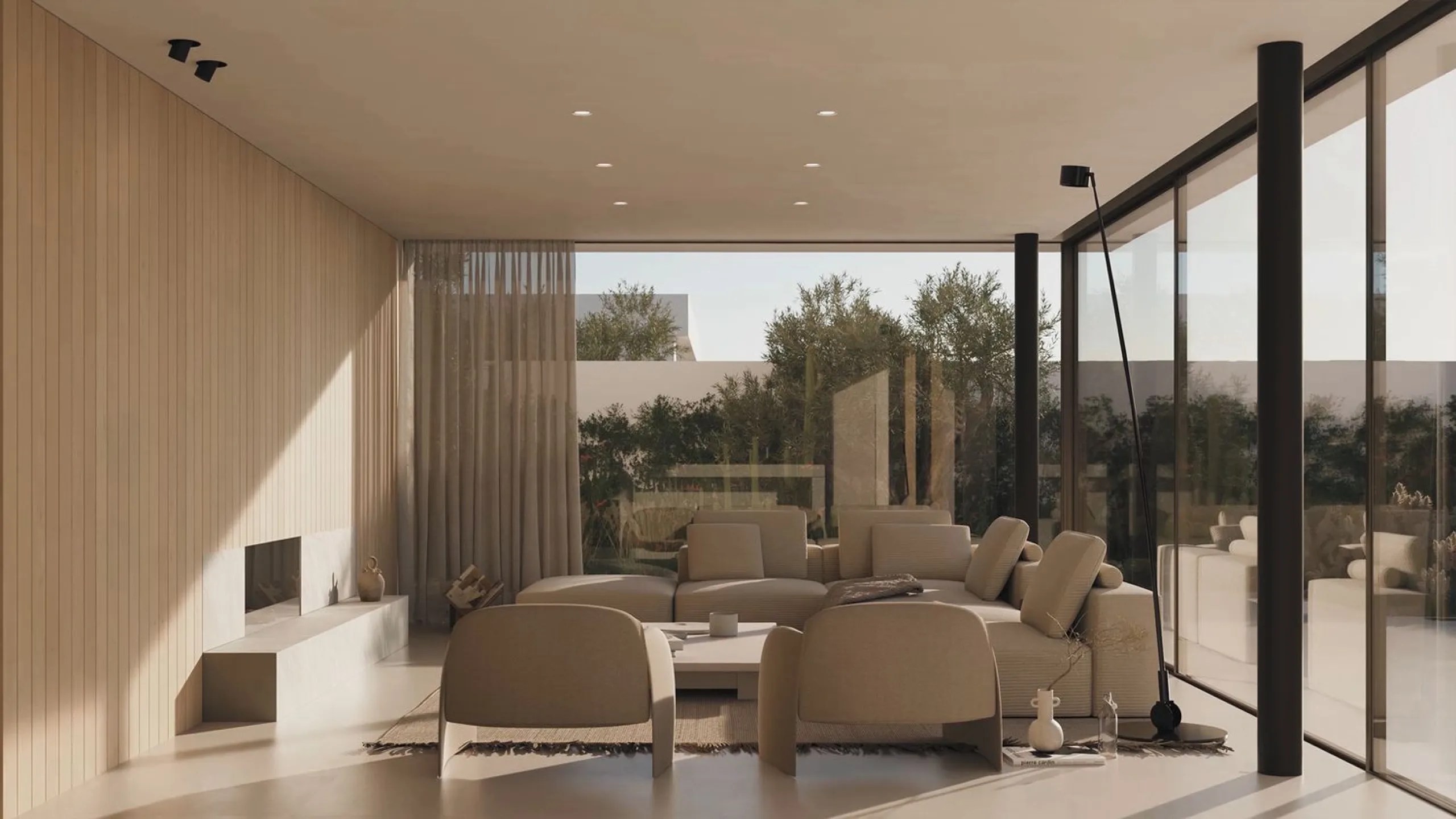New Villa with Private Pool by the Sea in Premia de Mar, Barcelona