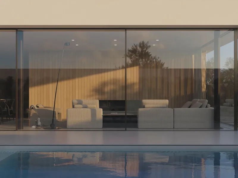 New Villa with Private Pool by the Sea in Premia de Mar, Barcelona