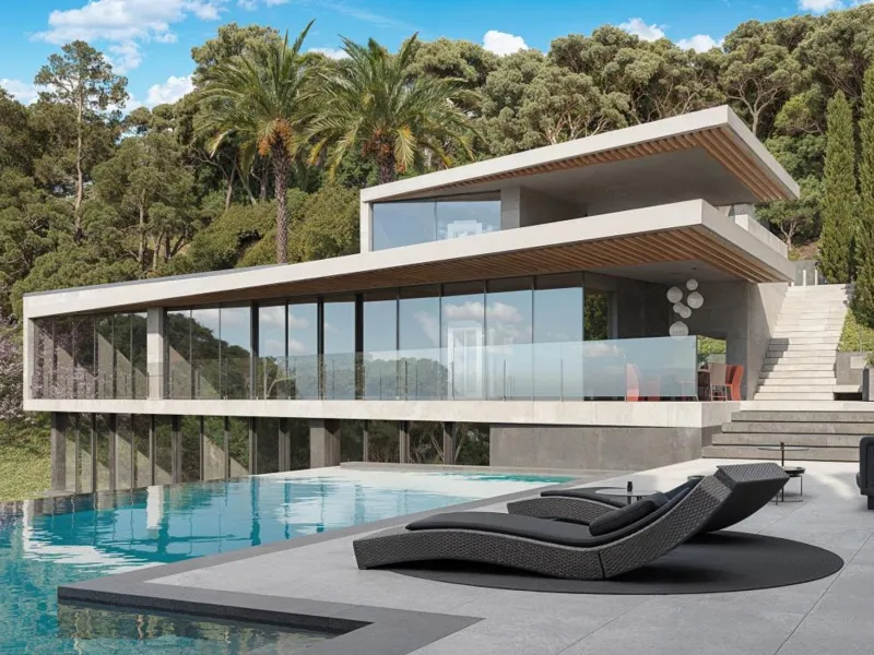 Exclusive plots with bespoke architectural projects on the Costa Brava