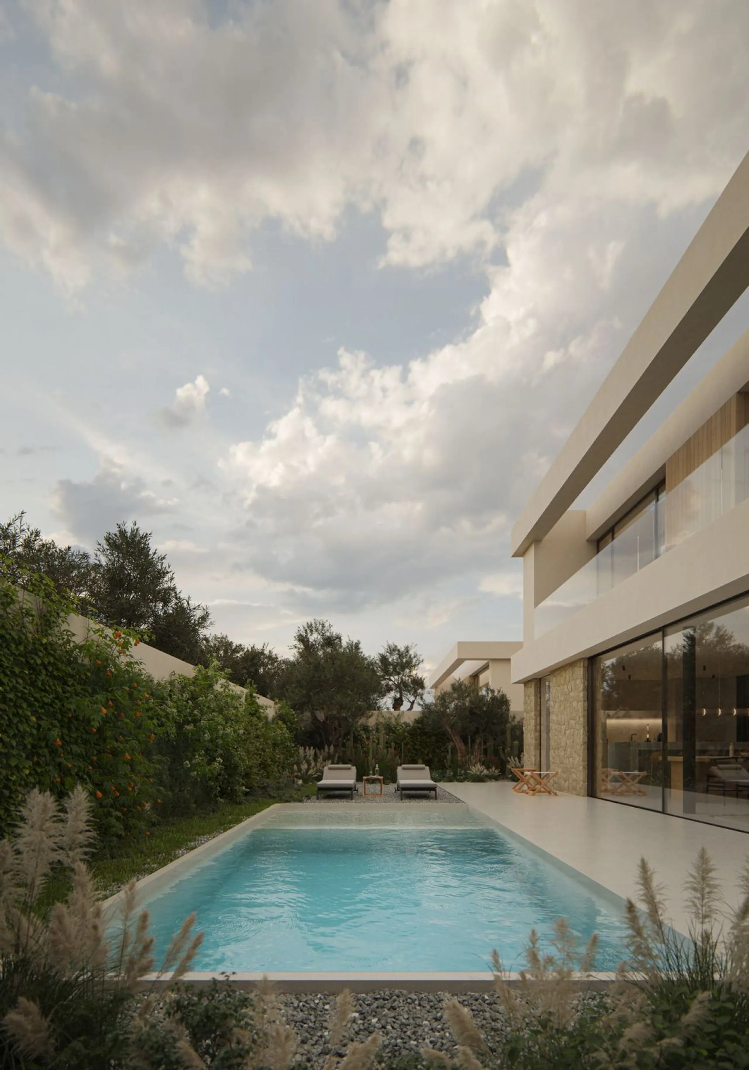 New Villa with Private Pool by the Sea in Premia de Mar, Barcelona