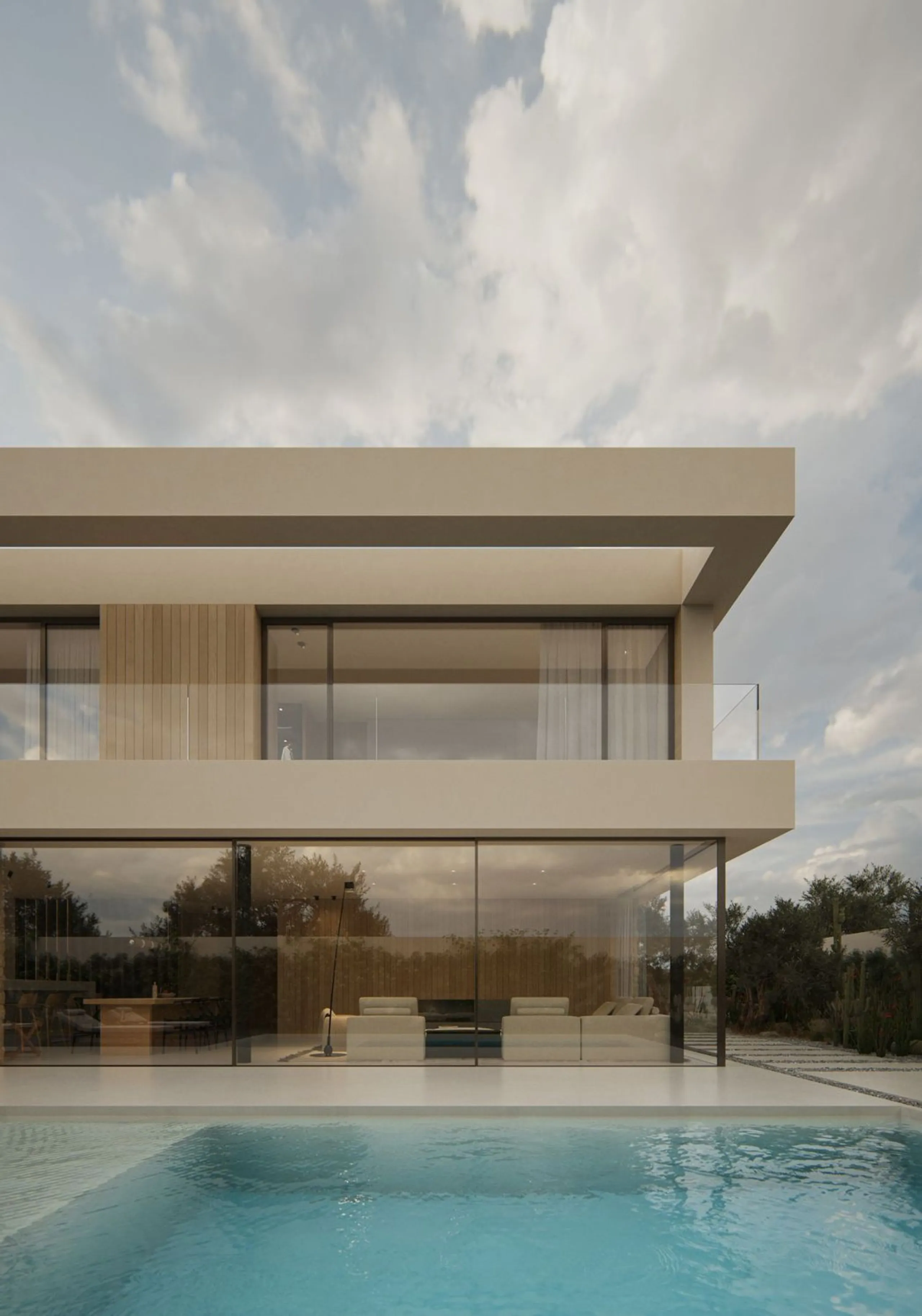 New Villa with Private Pool by the Sea in Premia de Mar, Barcelona