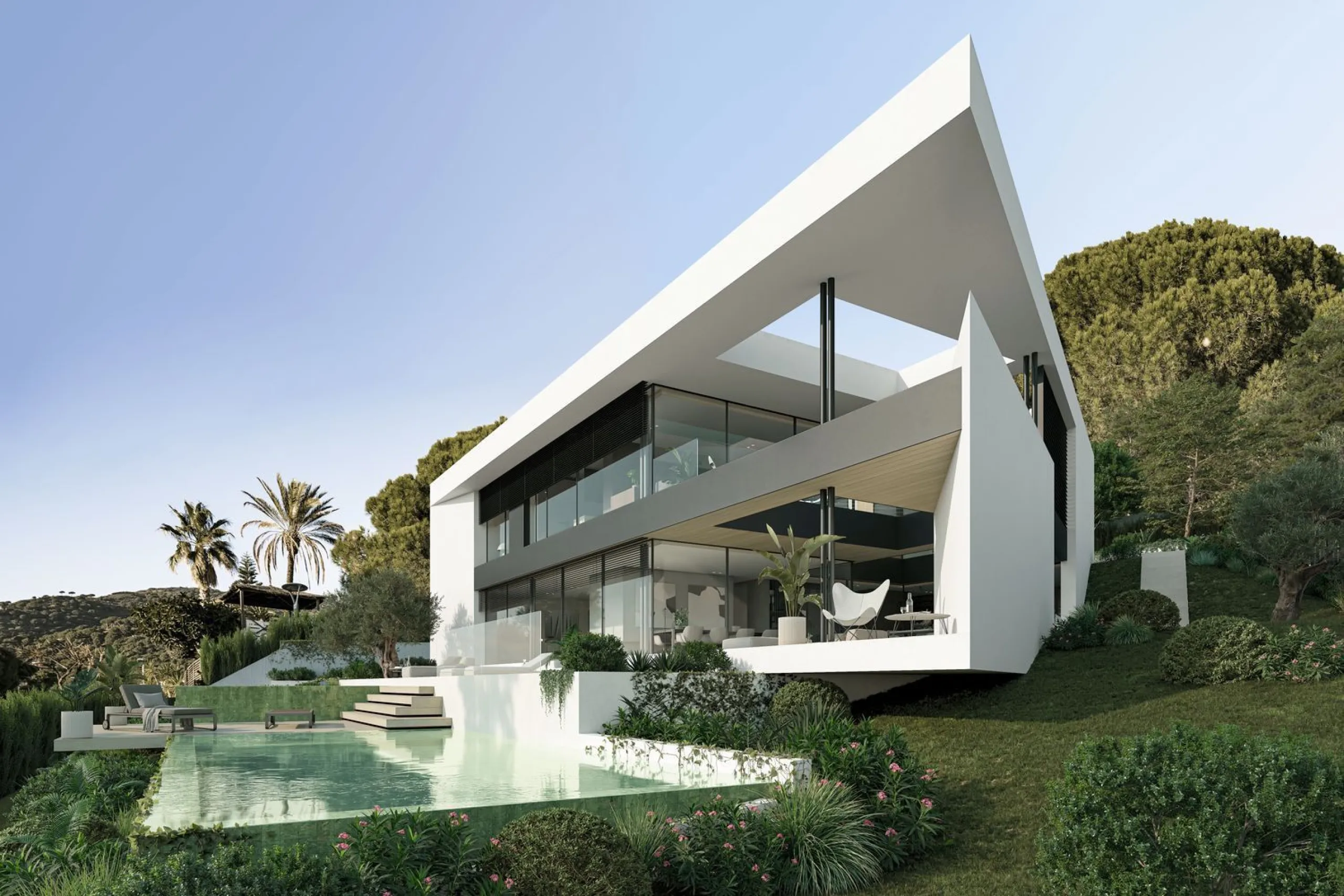 Luxury Villa Under Construction in Premia de Dalt, Barcelona