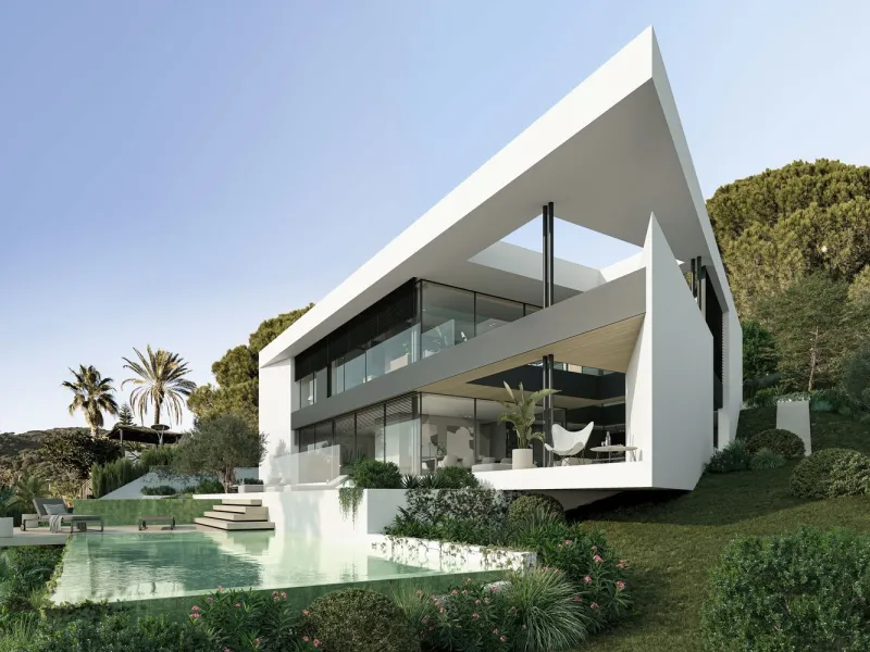 Luxury Villa Under Construction in Premia de Dalt, Barcelona