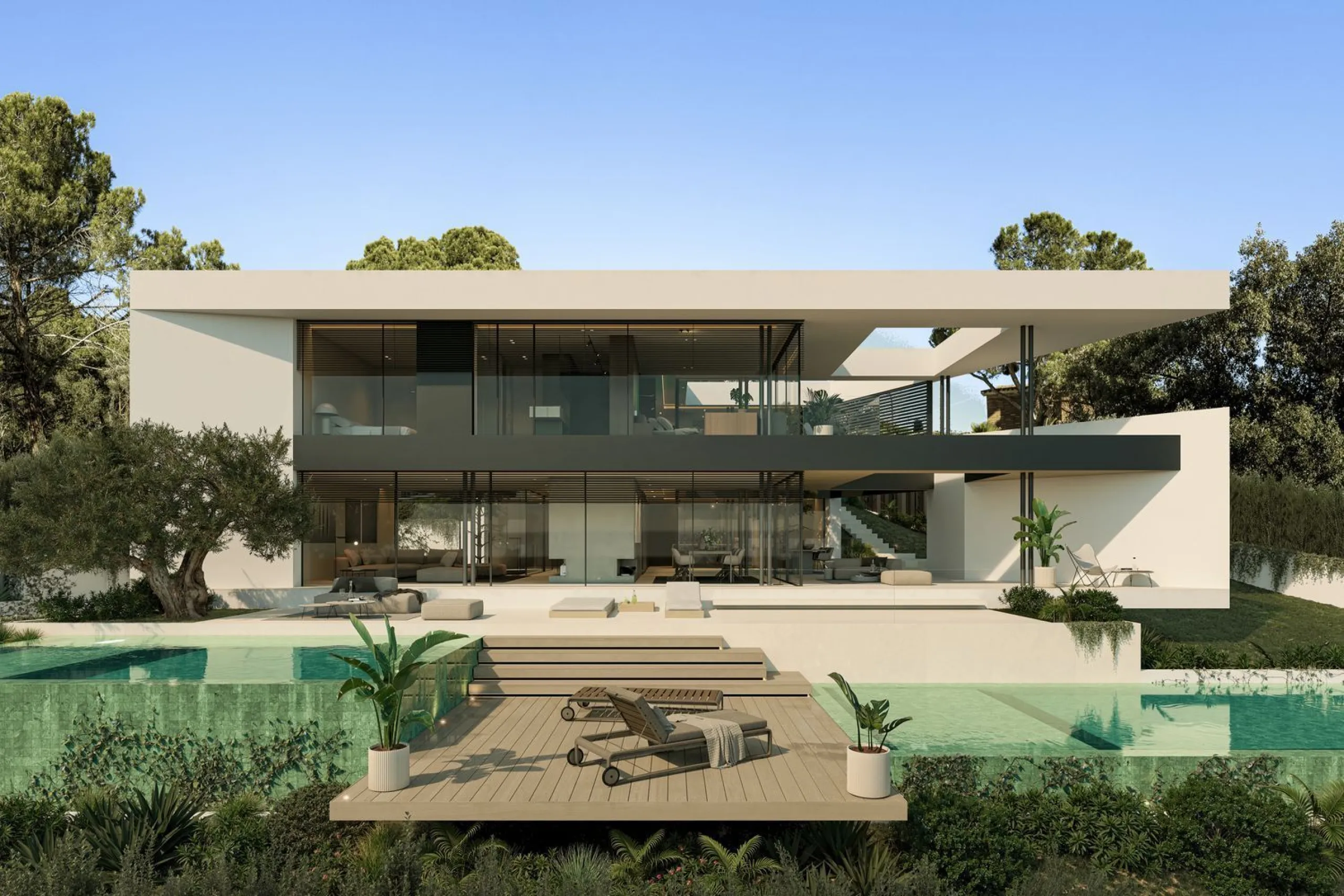 Luxury Villa Under Construction in Premia de Dalt, Barcelona