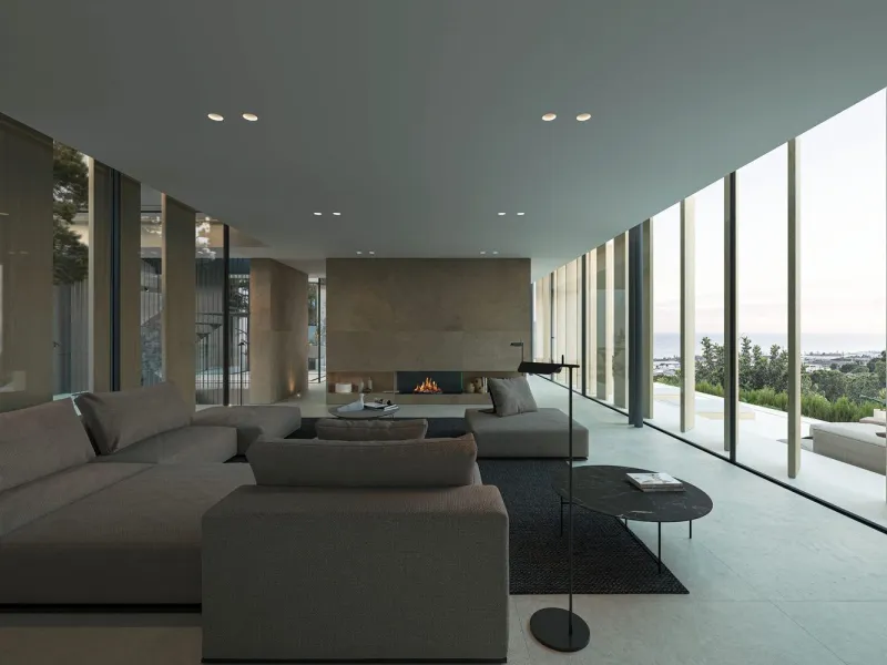 Luxury Villa Under Construction in Premia de Dalt, Barcelona