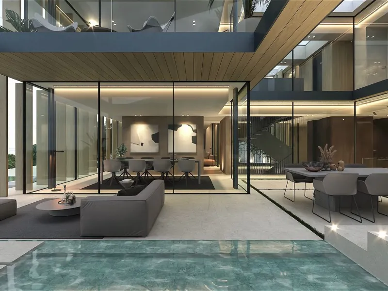 Luxury Villa Under Construction in Premia de Dalt, Barcelona