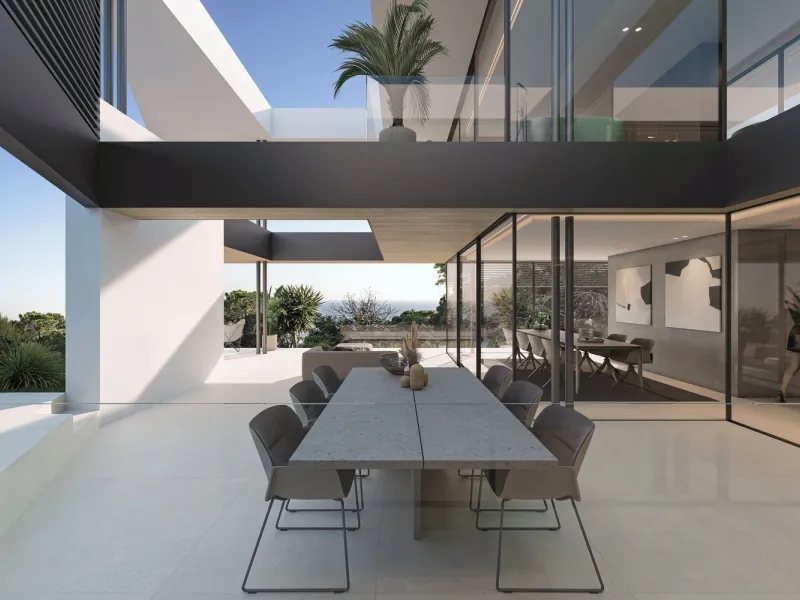 Luxury Villa Under Construction in Premia de Dalt, Barcelona