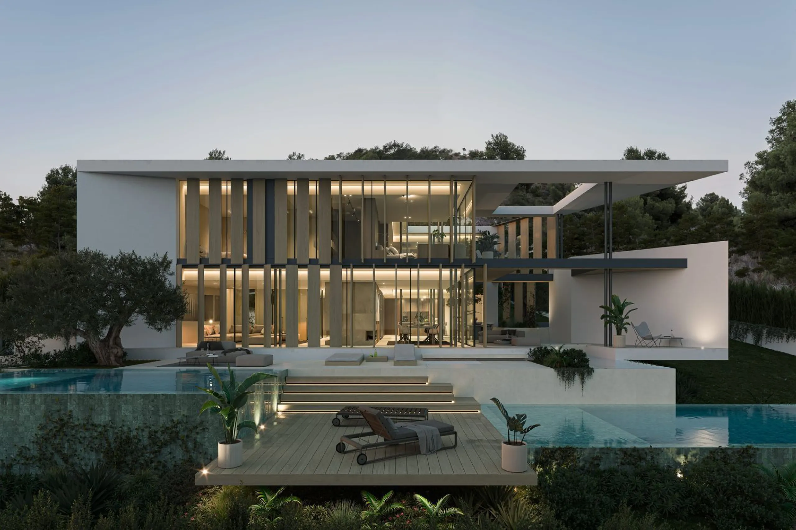 Luxury Villa Under Construction in Premia de Dalt, Barcelona