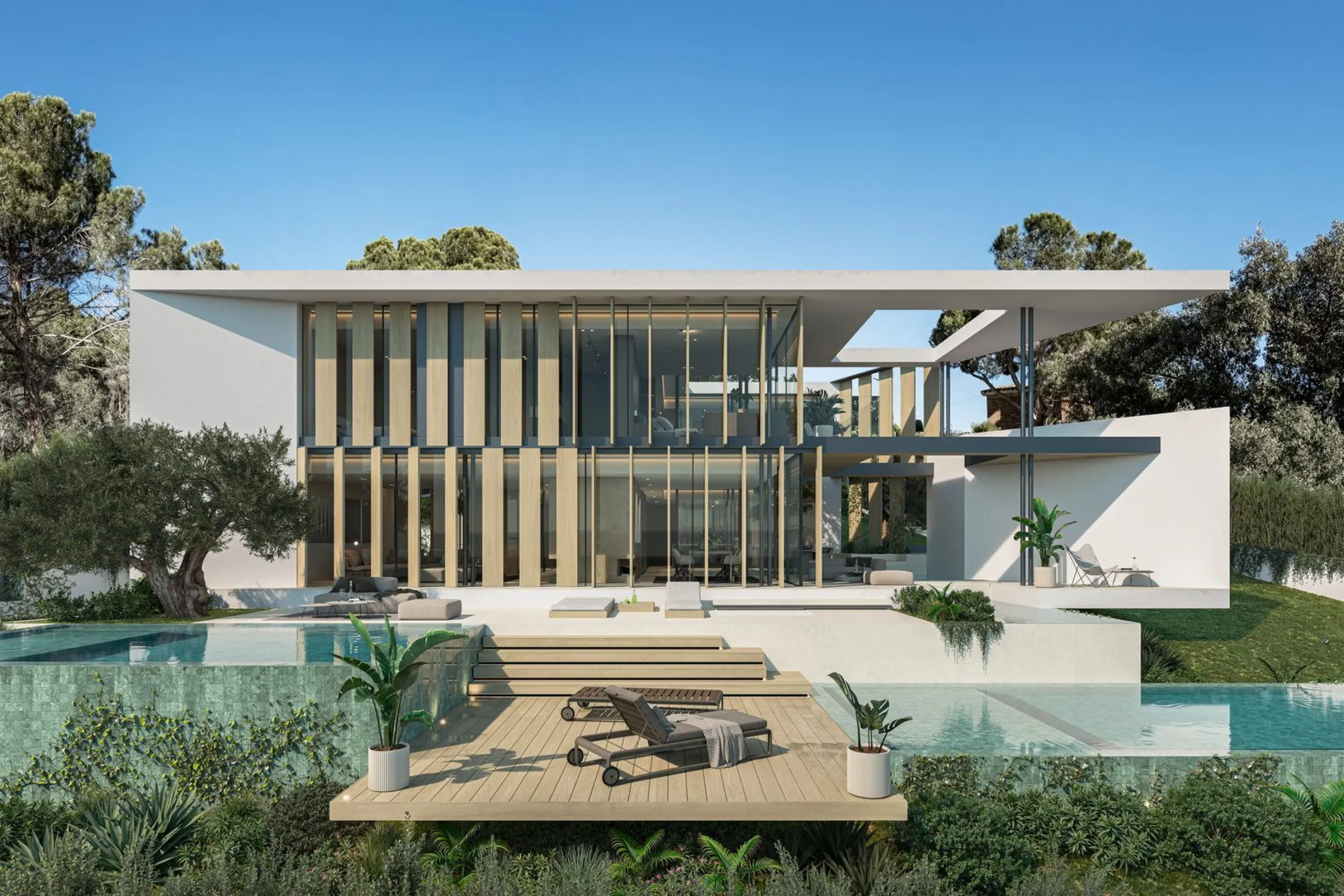 Luxury Villa Under Construction in Premia de Dalt, Barcelona