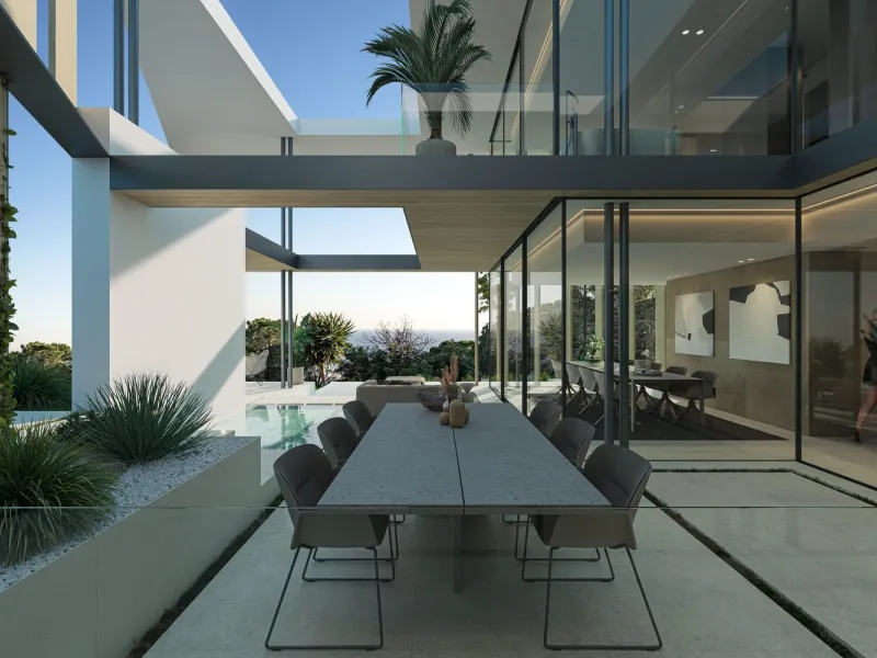 Luxury Villa Under Construction in Premia de Dalt, Barcelona