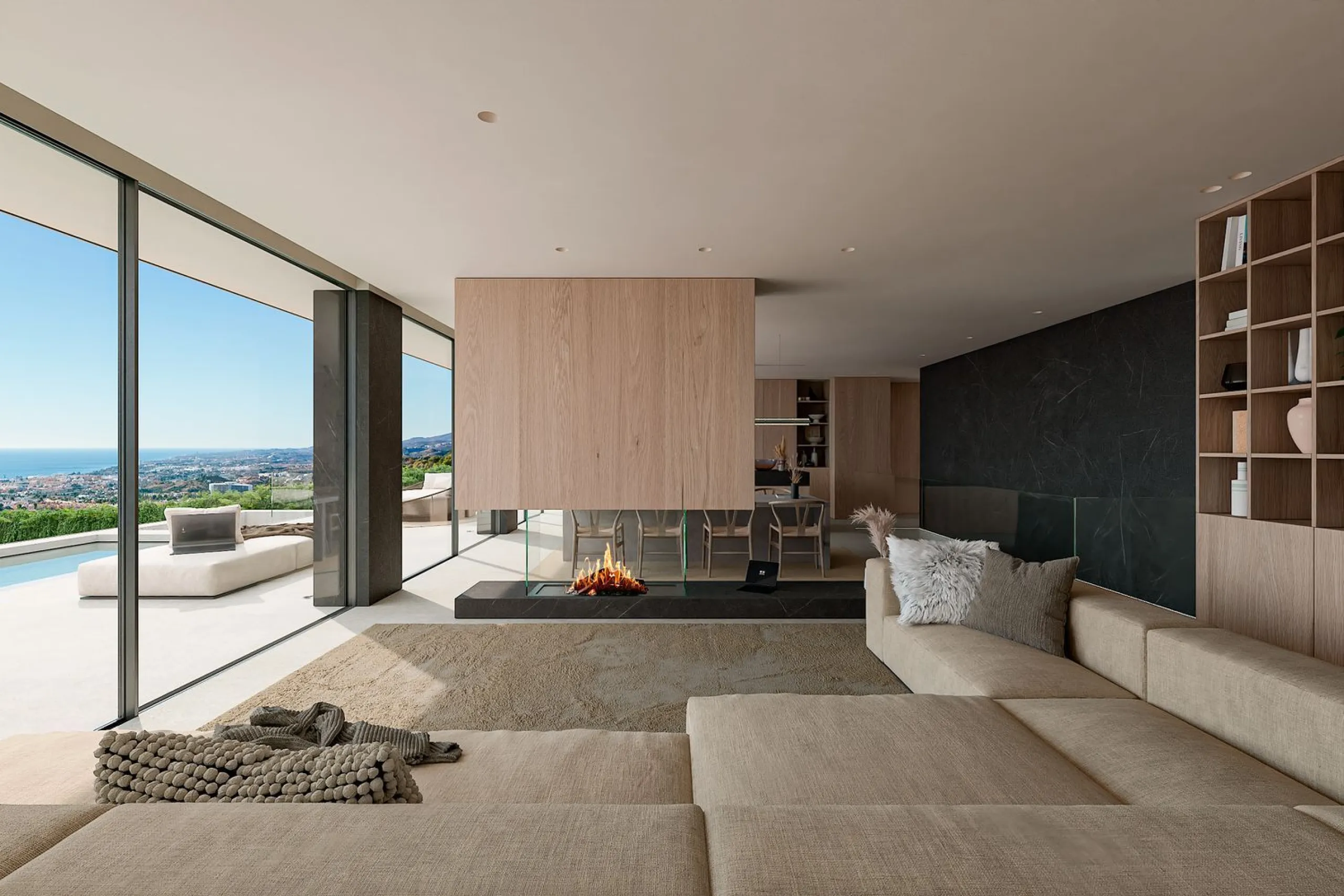 Contemporary Villa with Sea Views in Teià, Barcelona