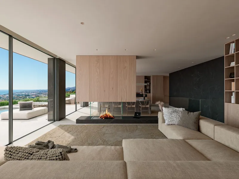 Contemporary Villa with Sea Views in Teià, Barcelona