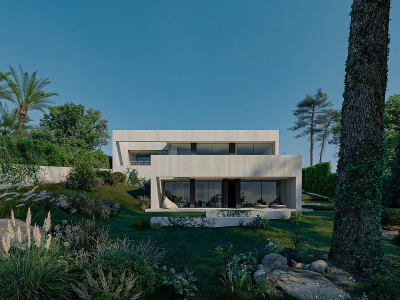 Contemporary Villa with Sea Views in Teià, Barcelona