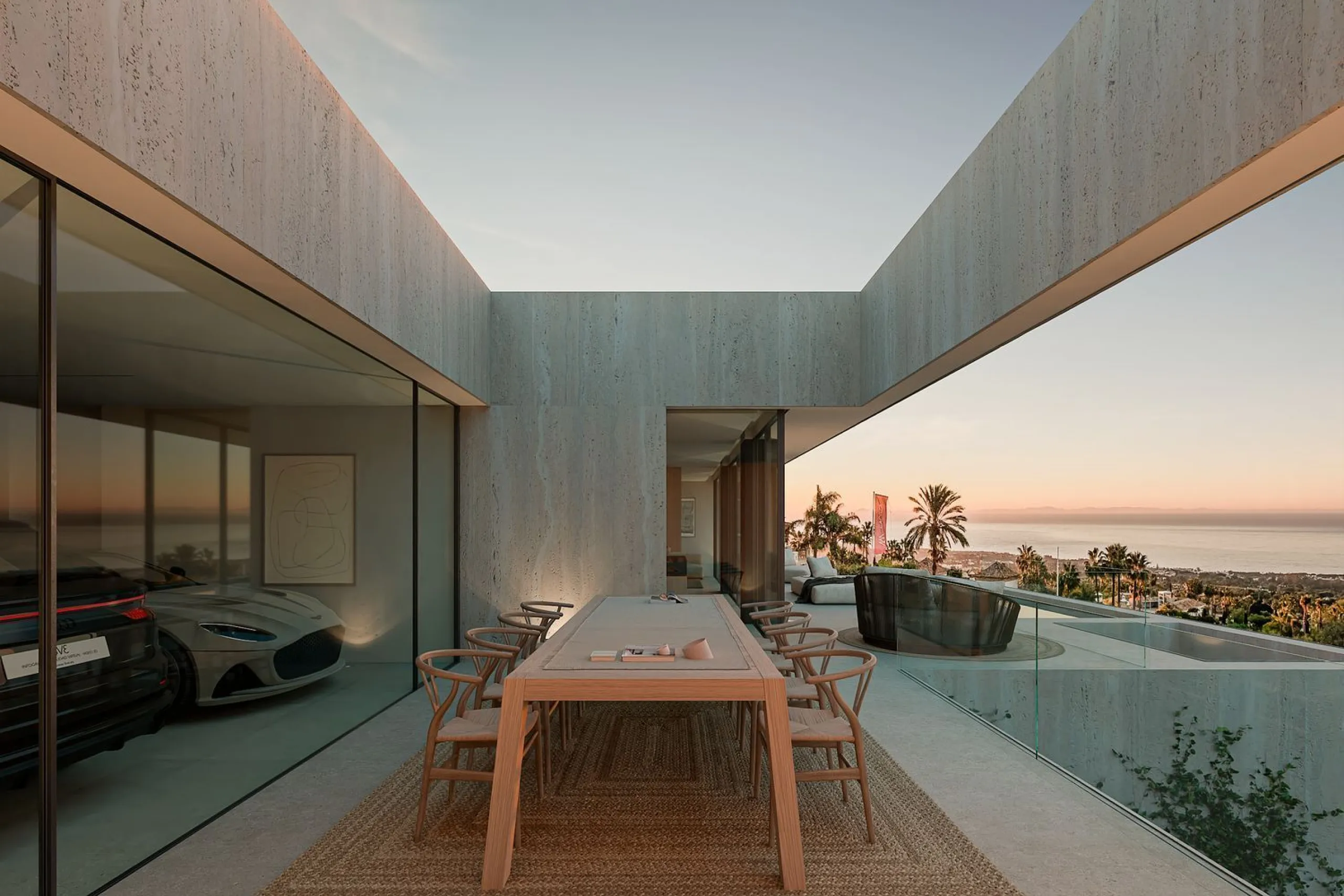 Contemporary Villa with Sea Views in Teià, Barcelona