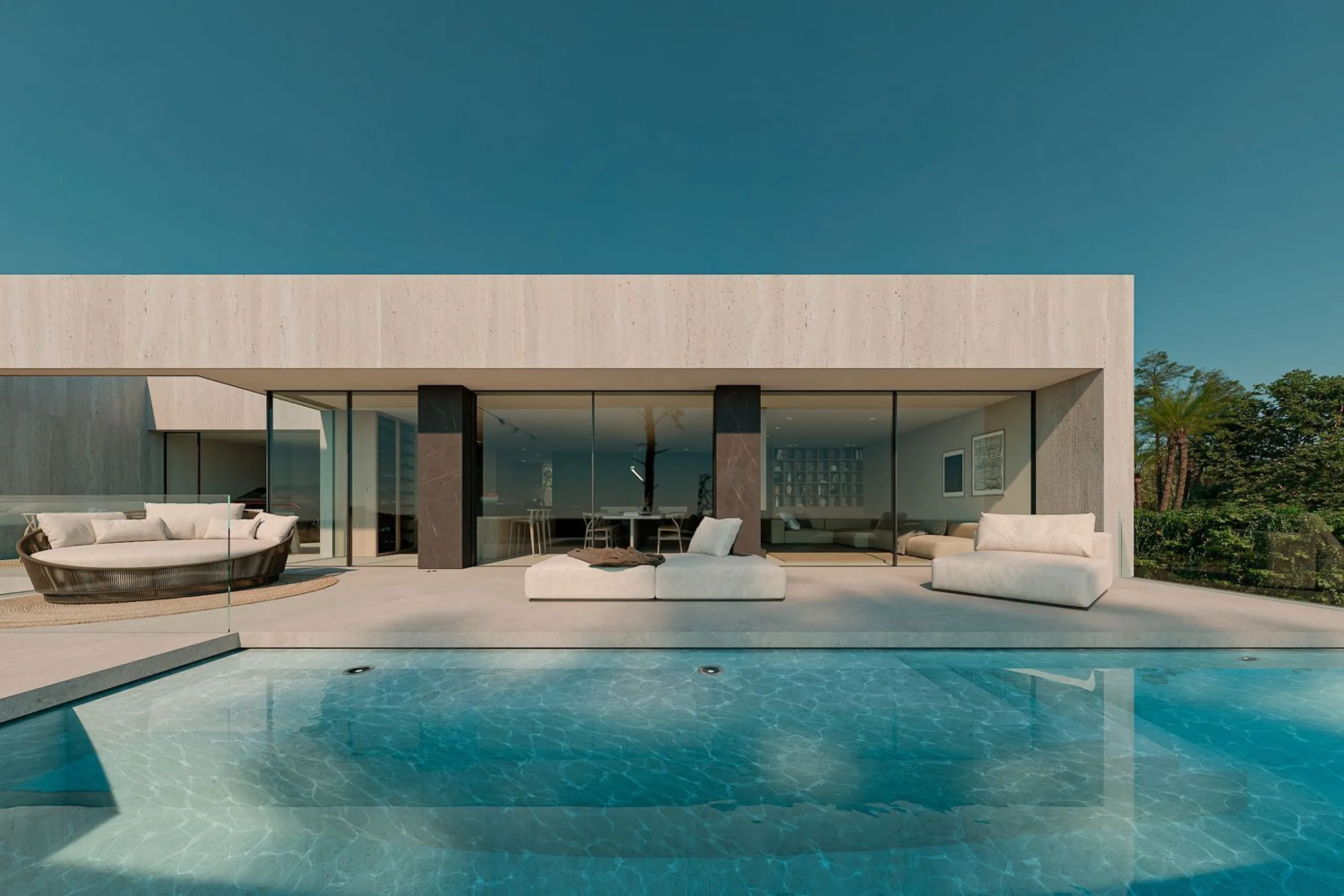 Contemporary Villa with Sea Views in Teià, Barcelona