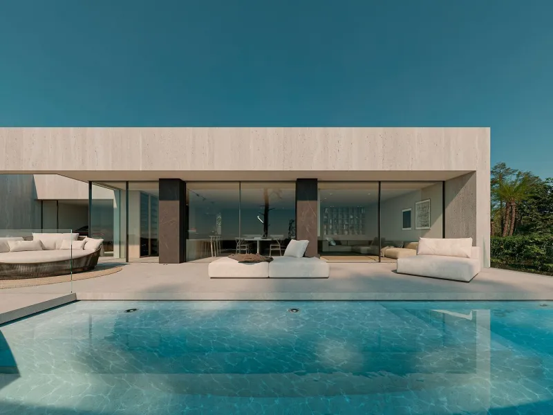 Contemporary Villa with Sea Views in Teià, Barcelona